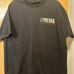 I PREVAIL true power burning church band t-shirt
